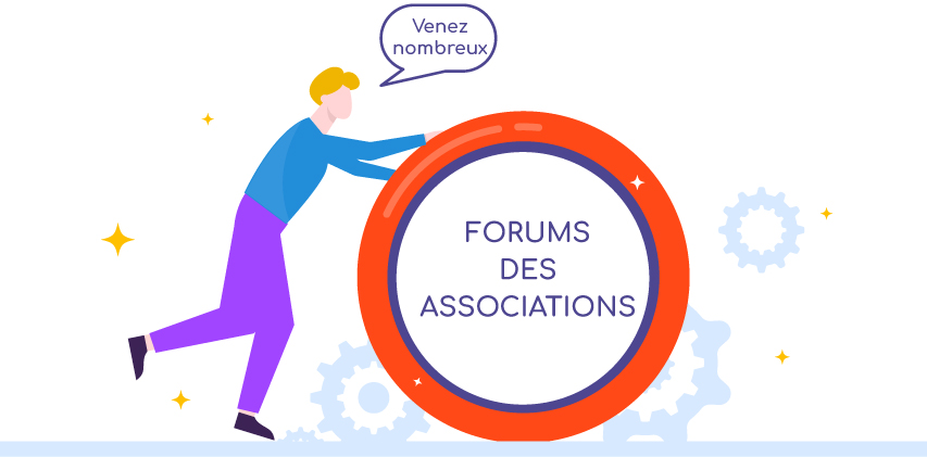 Venez nous rencontrer sur les « Forums des Associations » le 9 septembre 2023